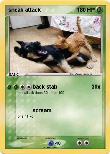 Pokemon sneak attack