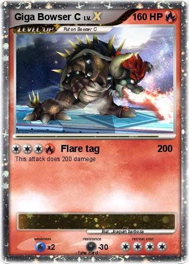 Pokemon Giga Bowser C