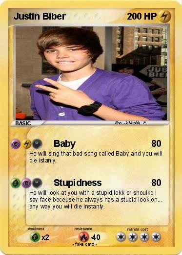 Pokemon Justin Biber