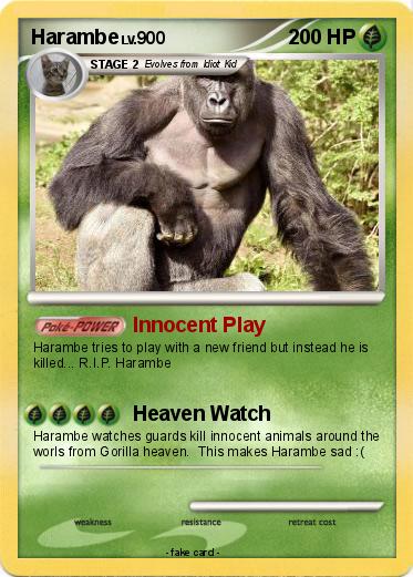 Pokemon Harambe