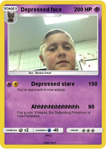 Pokemon Depressed face