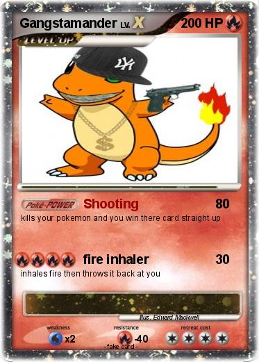 Pokemon Gangstamander