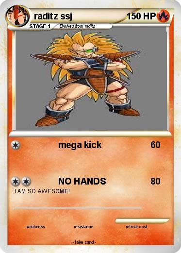 Pokemon raditz ssj
