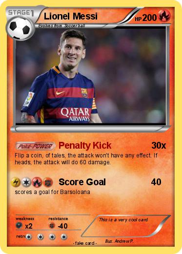 Pokemon Lionel Messi