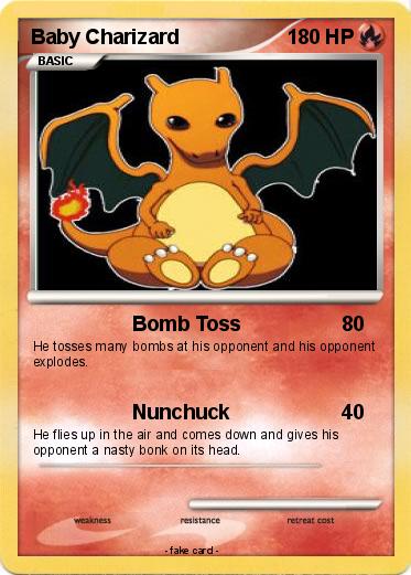 Pokemon Baby Charizard