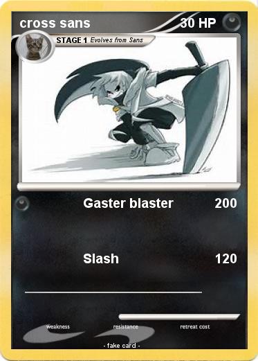 Pokemon cross sans