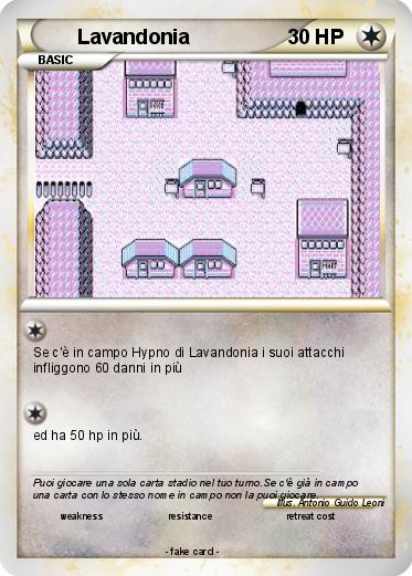 Pokemon Lavandonia