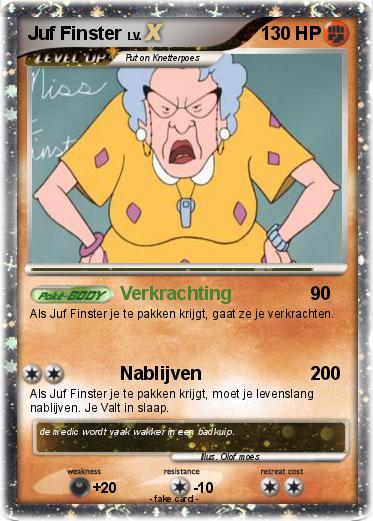 Pokemon Juf Finster