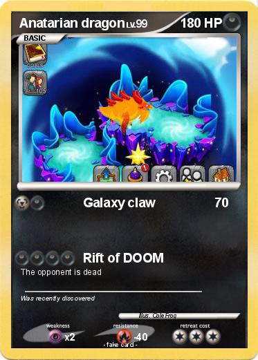 Pokemon Anatarian dragon