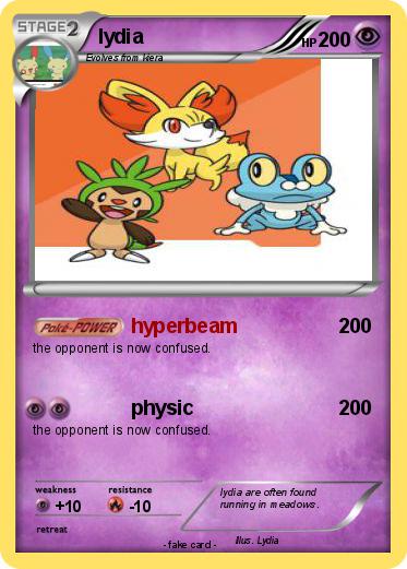 Pokemon lydia