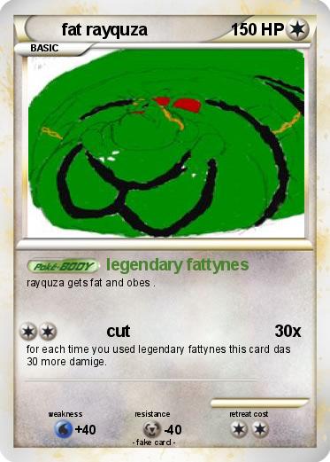 Pokemon fat rayquza