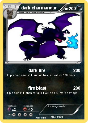 Pokemon dark charmandar