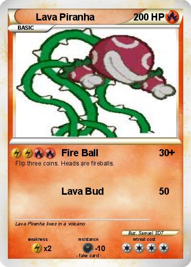 Pokemon Lava Piranha