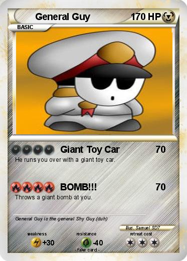 Pokemon General Guy
