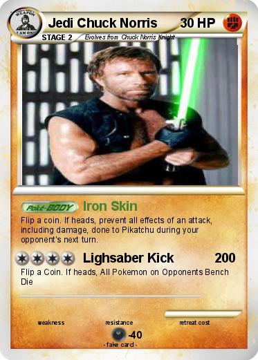 Pokemon Jedi Chuck Norris