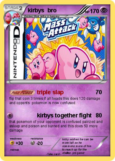 Pokemon kirbys  bro