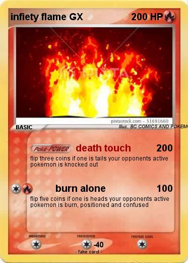 Pokemon infiety flame GX