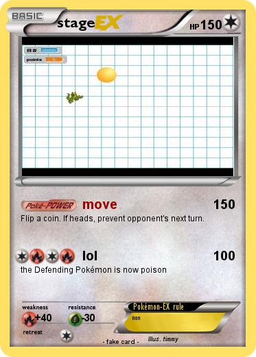 Pokemon stage