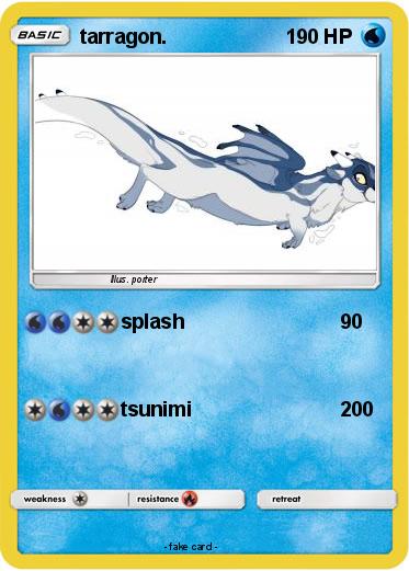 Pokemon tarragon.