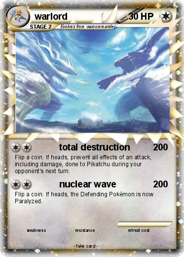 Pokemon warlord