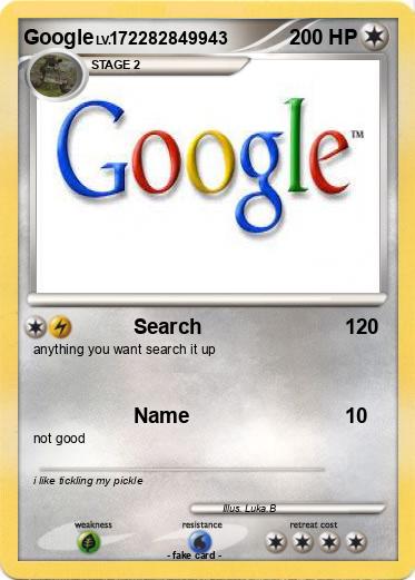 Pokemon Google