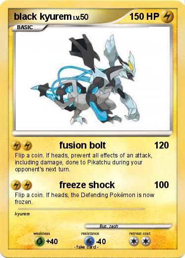 Pokemon black kyurem
