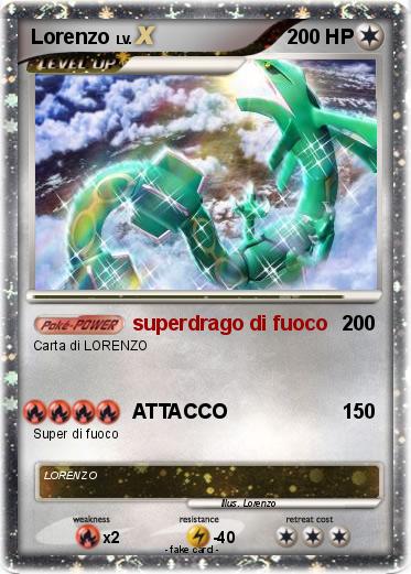 Pokemon Lorenzo