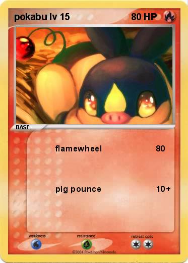 Pokemon pokabu lv 15