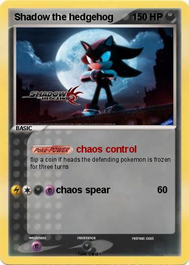 Pokemon Shadow the hedgehog