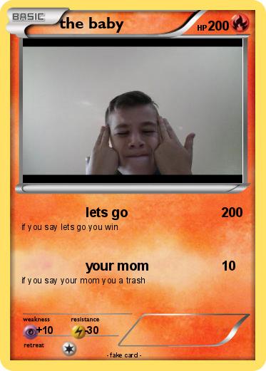 Pokemon the baby
