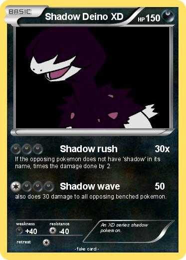 Pokemon Shadow Deino XD