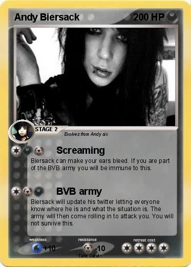 Pokemon Andy Biersack