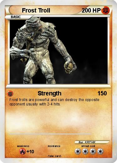Pokemon Frost Troll
