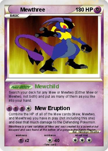 Pokemon Mewthree