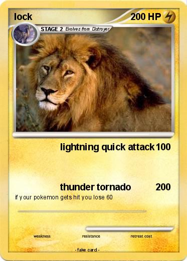 Pokemon lock