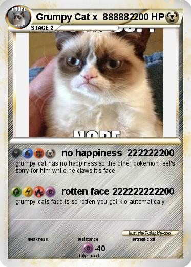 Pokemon Grumpy Cat x  888882