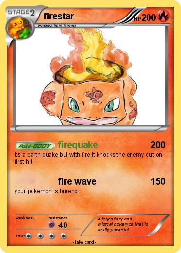 Pokemon firestar