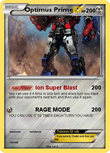 Pokemon Optimus Prime