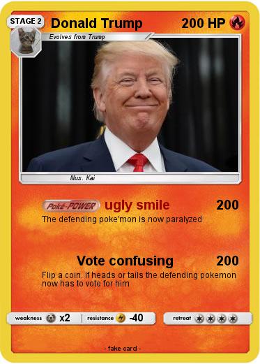 Pokemon Donald Trump