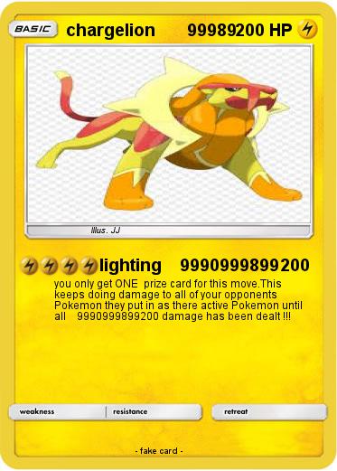 Pokemon chargelion       99989