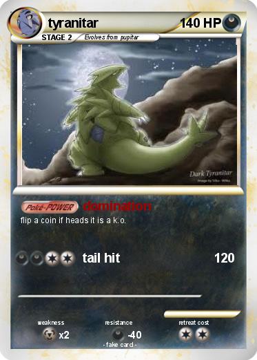 Pokemon tyranitar