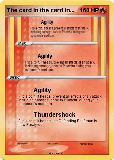 Pokemon The card in the card in...