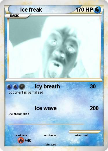 Pokemon ice freak