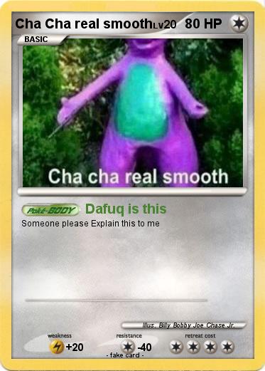 Pokemon Cha Cha real smooth