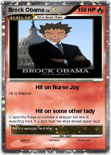 Pokemon Brock Obama