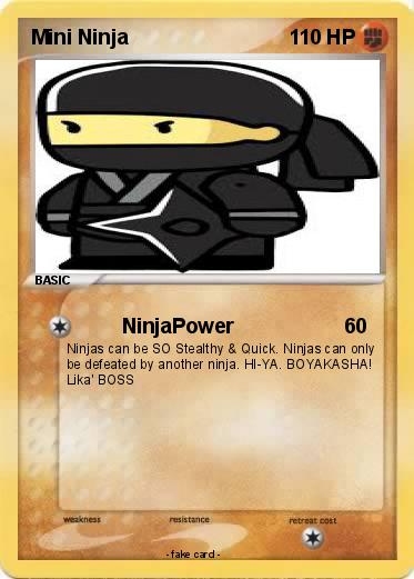 Pokemon Mini Ninja
