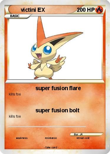 Pokemon victini EX