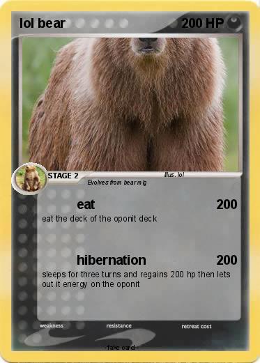 Pokemon lol bear