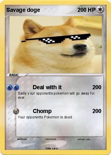 Pokemon Savage doge