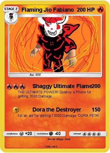 Pokemon Flaming Jio Fabiano